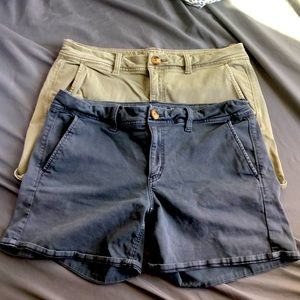 American eagle khaki shorts!